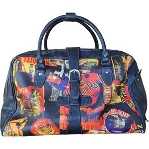 Sydney Love Italian Scenes Overnight Weekend Bag 16 x 12 x 6 Carry On Luggage